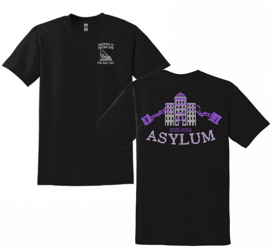 PHS Marching Band "Asylum" Show Shirt